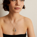 Sun and Moon Necklace Set, view 2