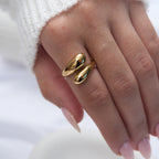 Sculptural Wrap Ring, view 6