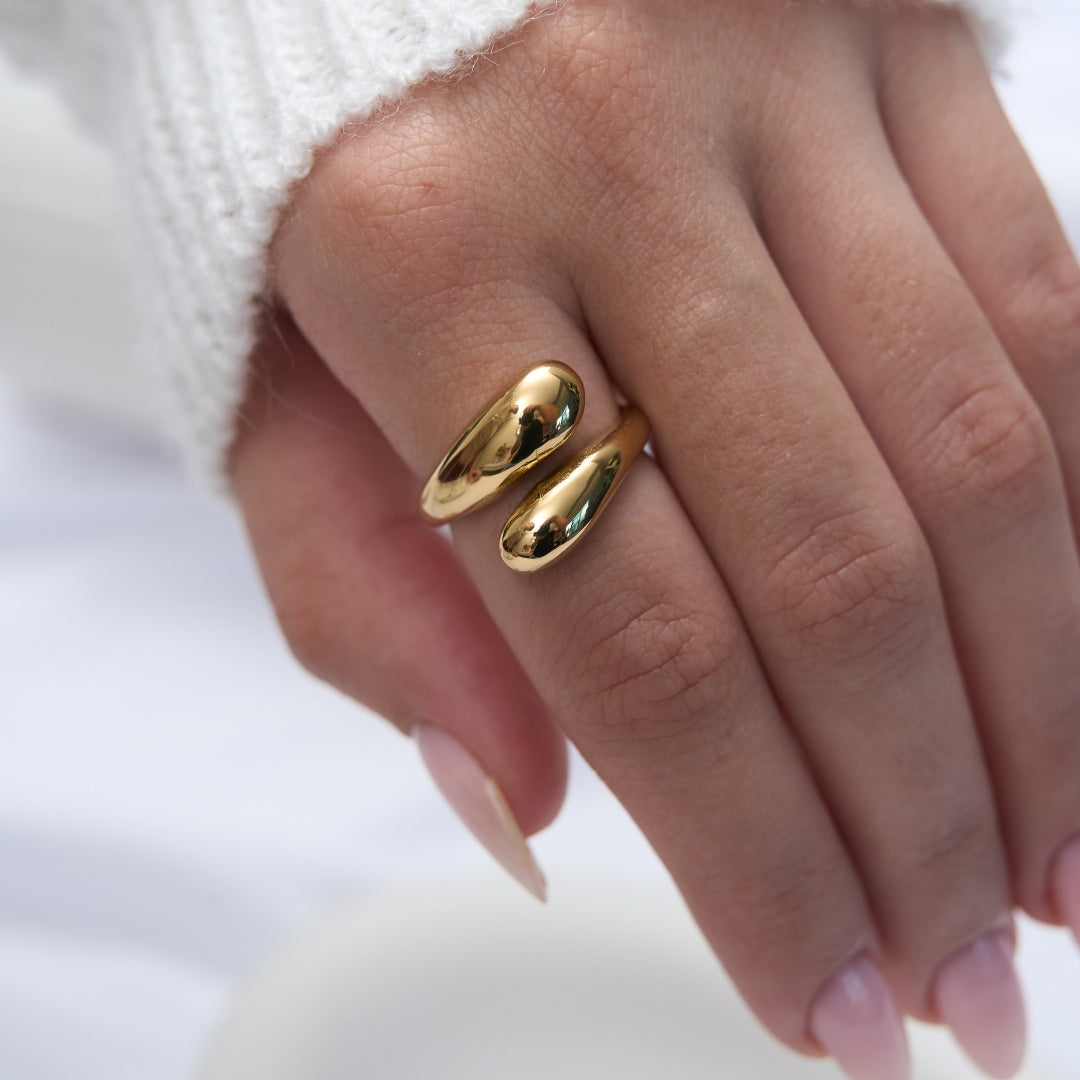 Sculptural Wrap Ring, view 6