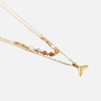 Mermaid Tail Necklace, view 2