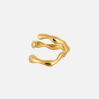 Wave Open Ring, view 2