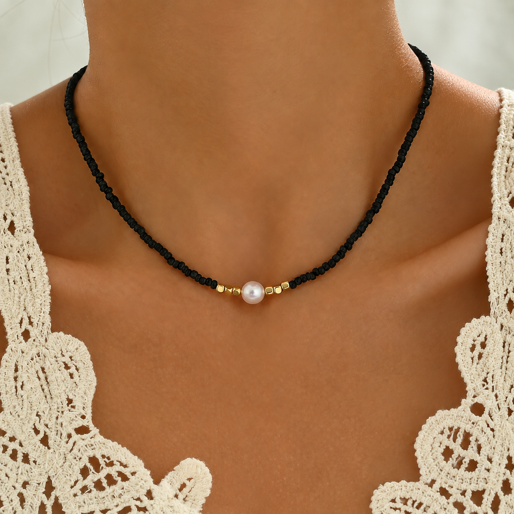 Seed Pearl Necklace