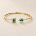 Green Stone Bangle