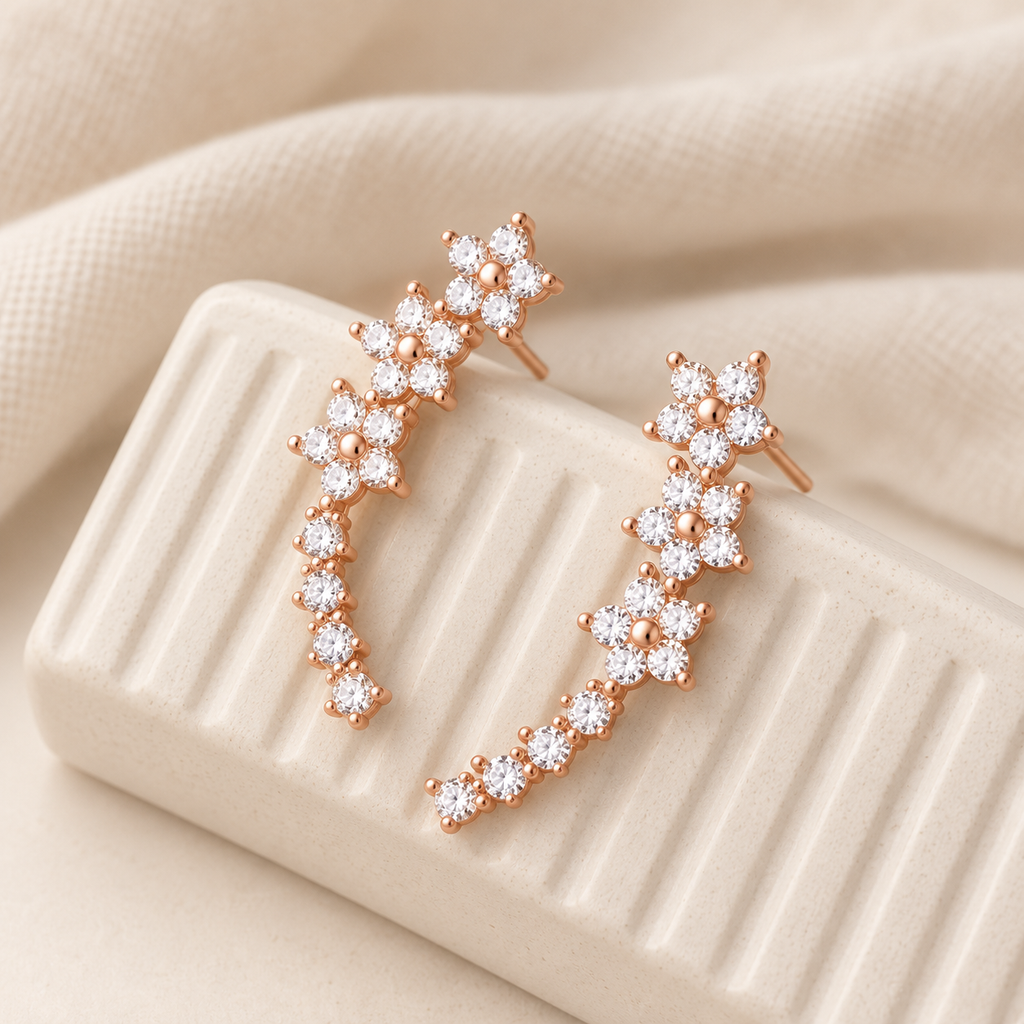 Crystal Ear Climbers