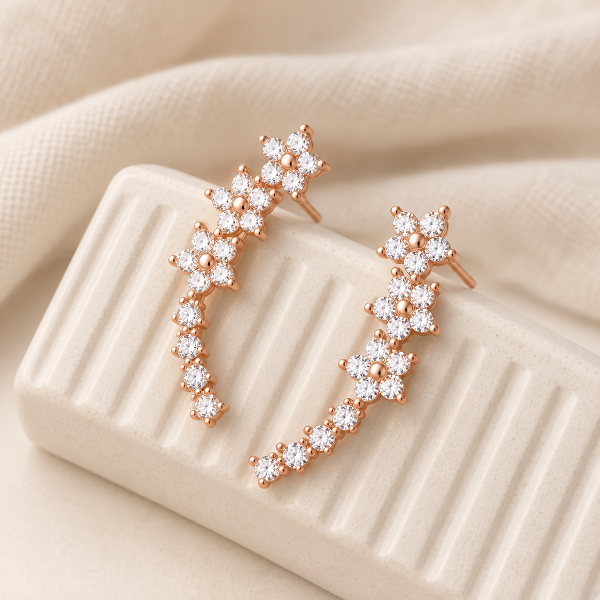 Crystal Ear Climbers