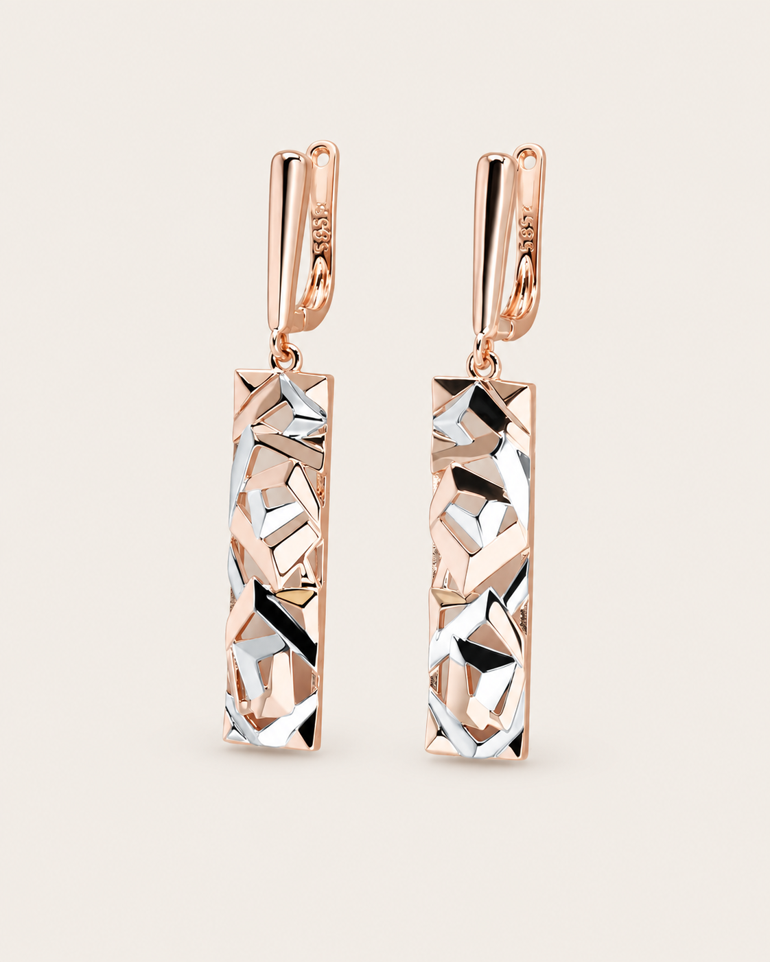 Mosaic Drop Earrings