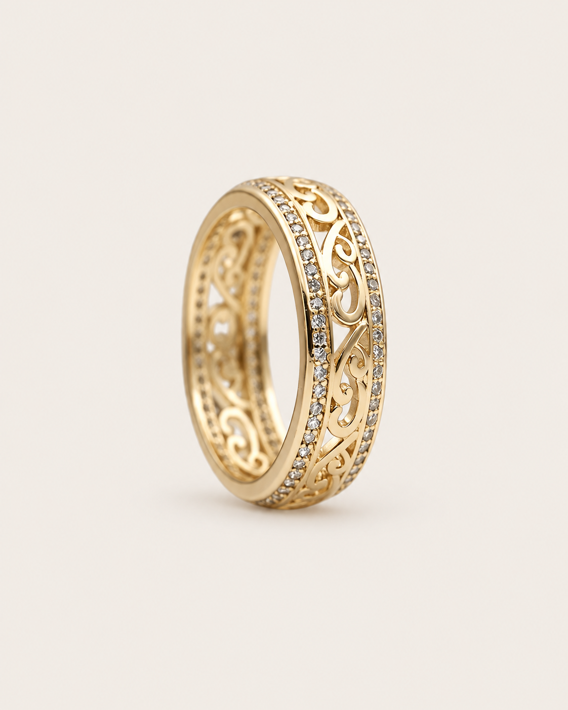 Engraved Band Ring