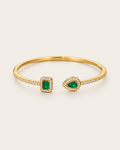 Green Stone Bangle