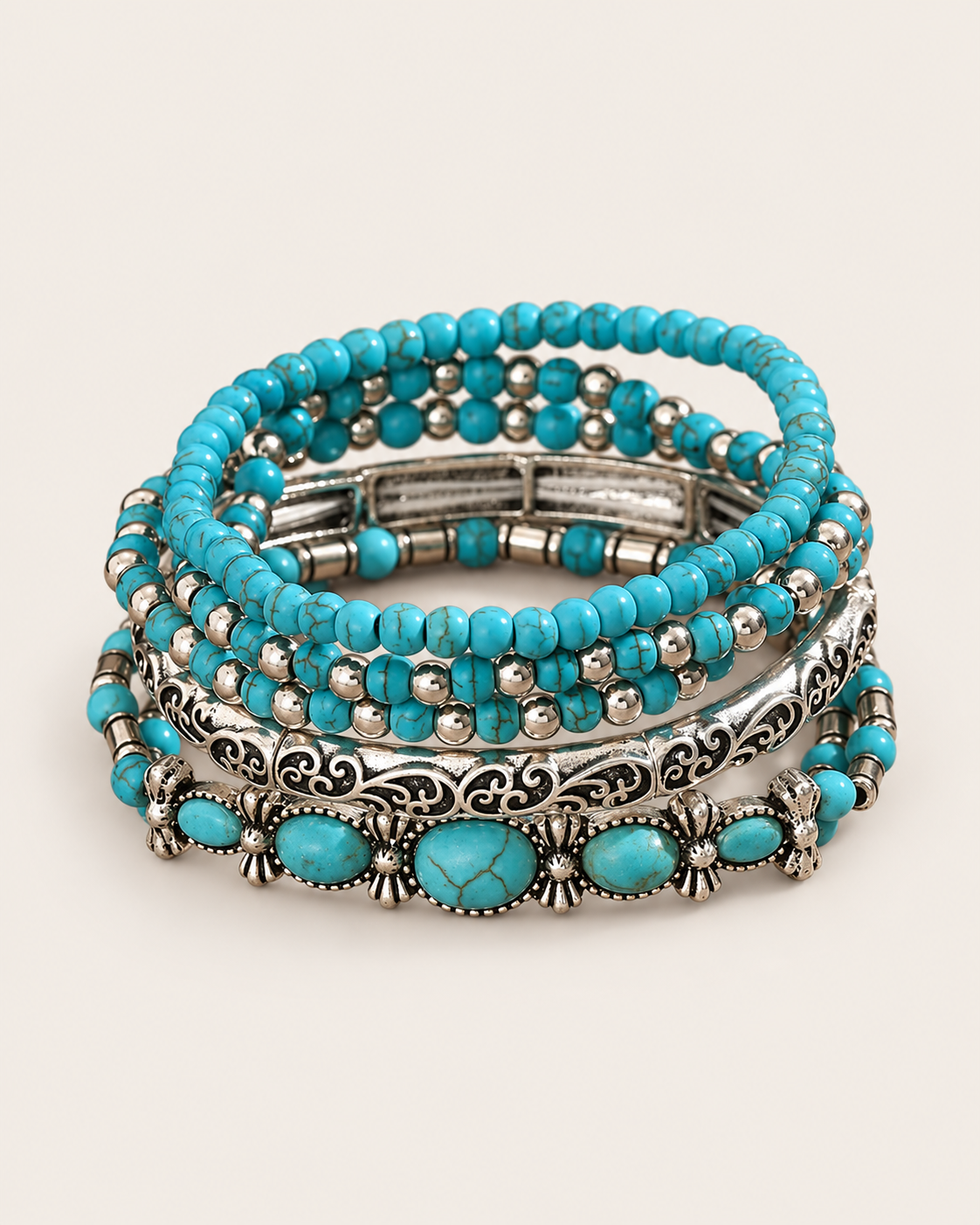 Turquoise Bracelet Stack