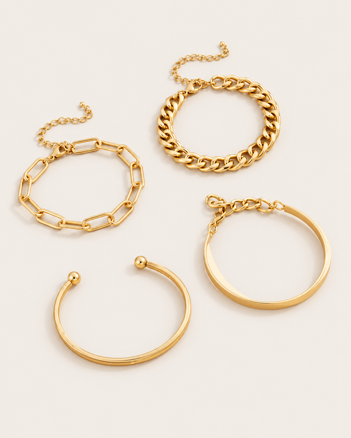 Chain and Cuff Stack