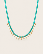 Turquoise Beaded Choker