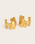 Flower Ear Cuffs