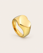 Puffed Heart Ring