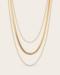 Triple Layer Chain Necklace