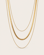 Triple Layer Chain Necklace