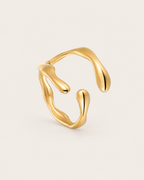 Wave Open Ring
