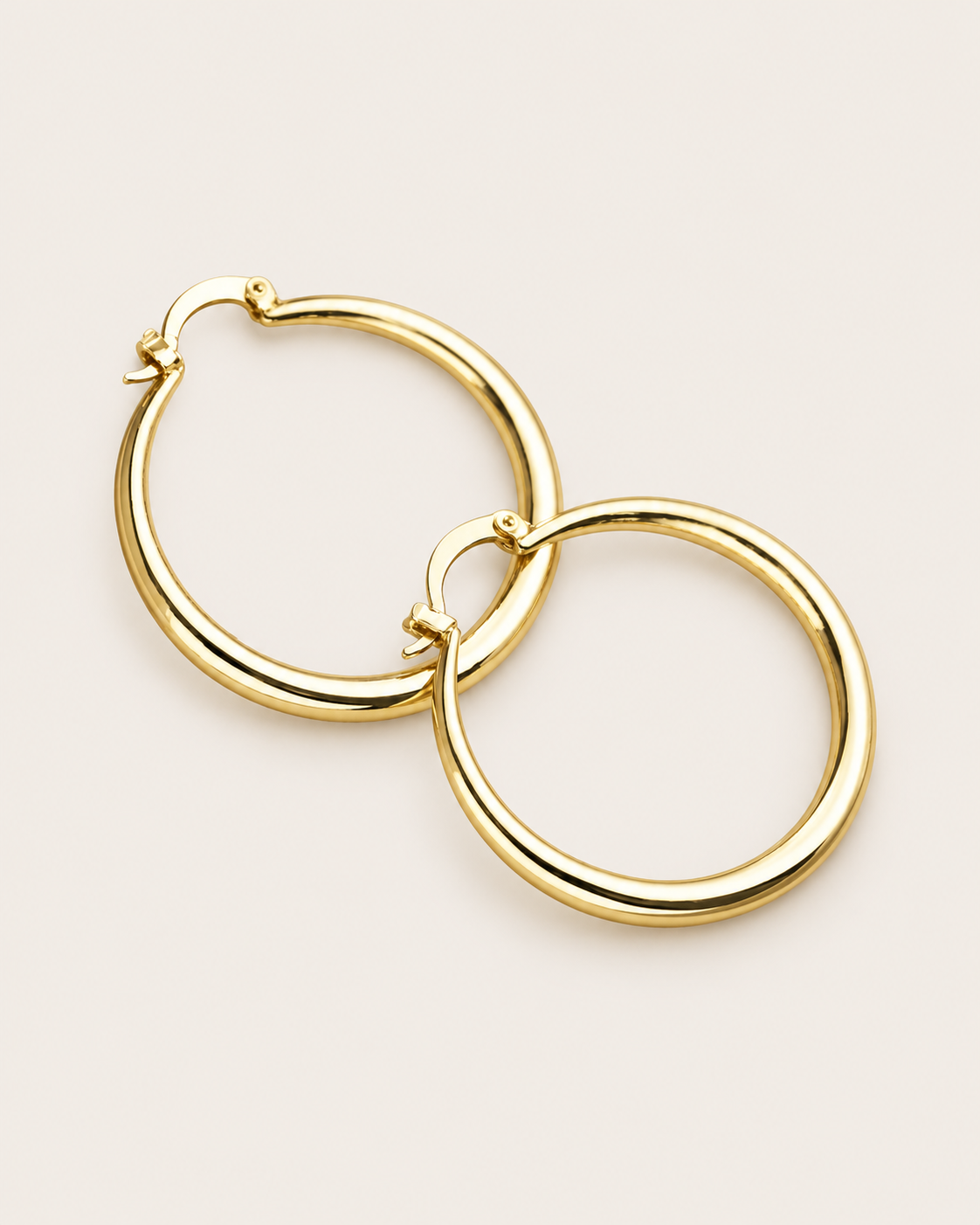 Chunky Gold Hoops