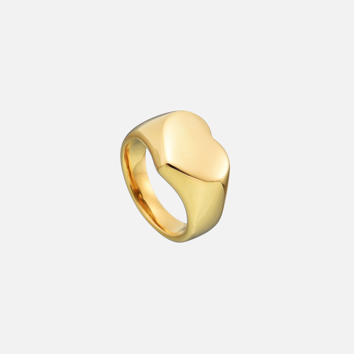 Puffed Heart Ring