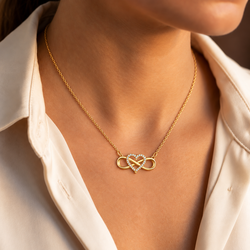 Infinity Heart Necklace