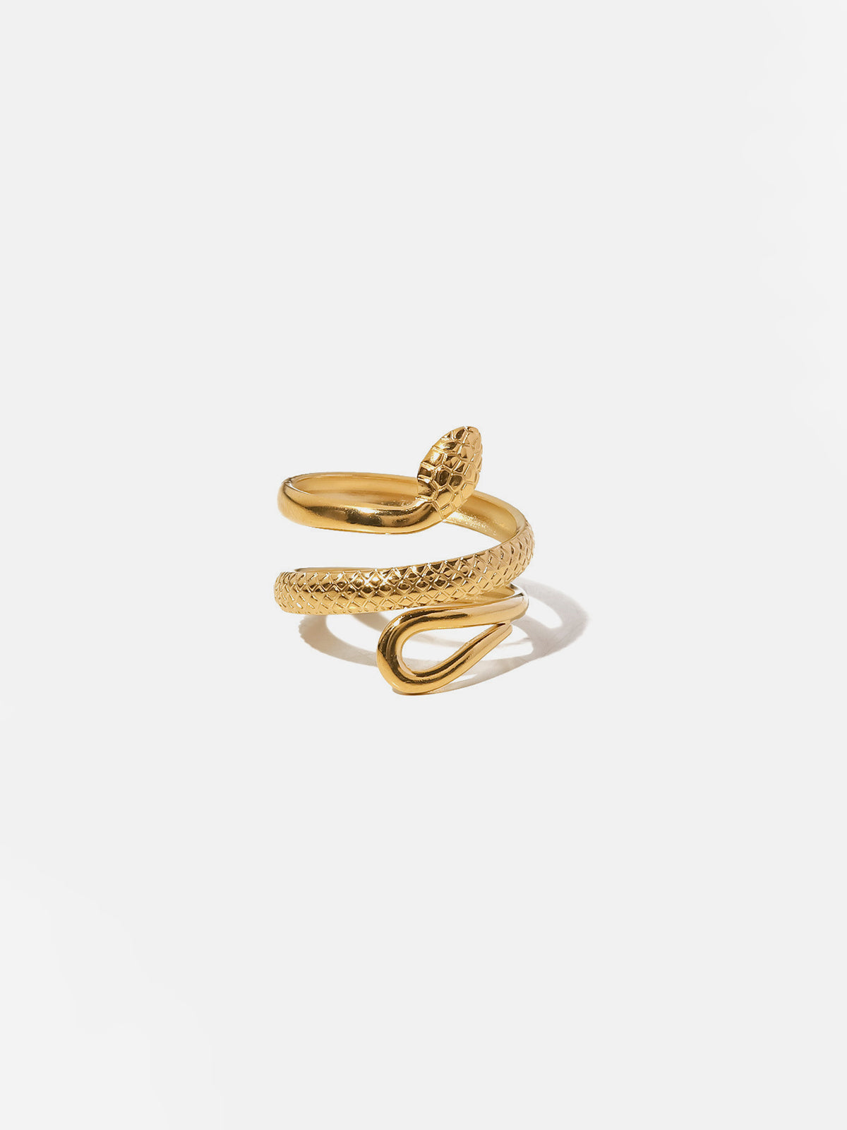 Coiled Snake Ring