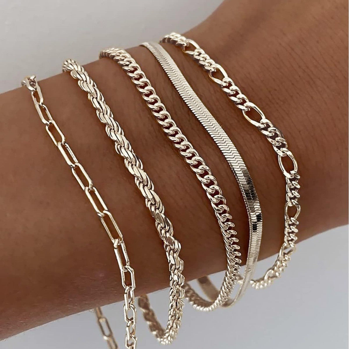 Chain Bracelet Set, view 2