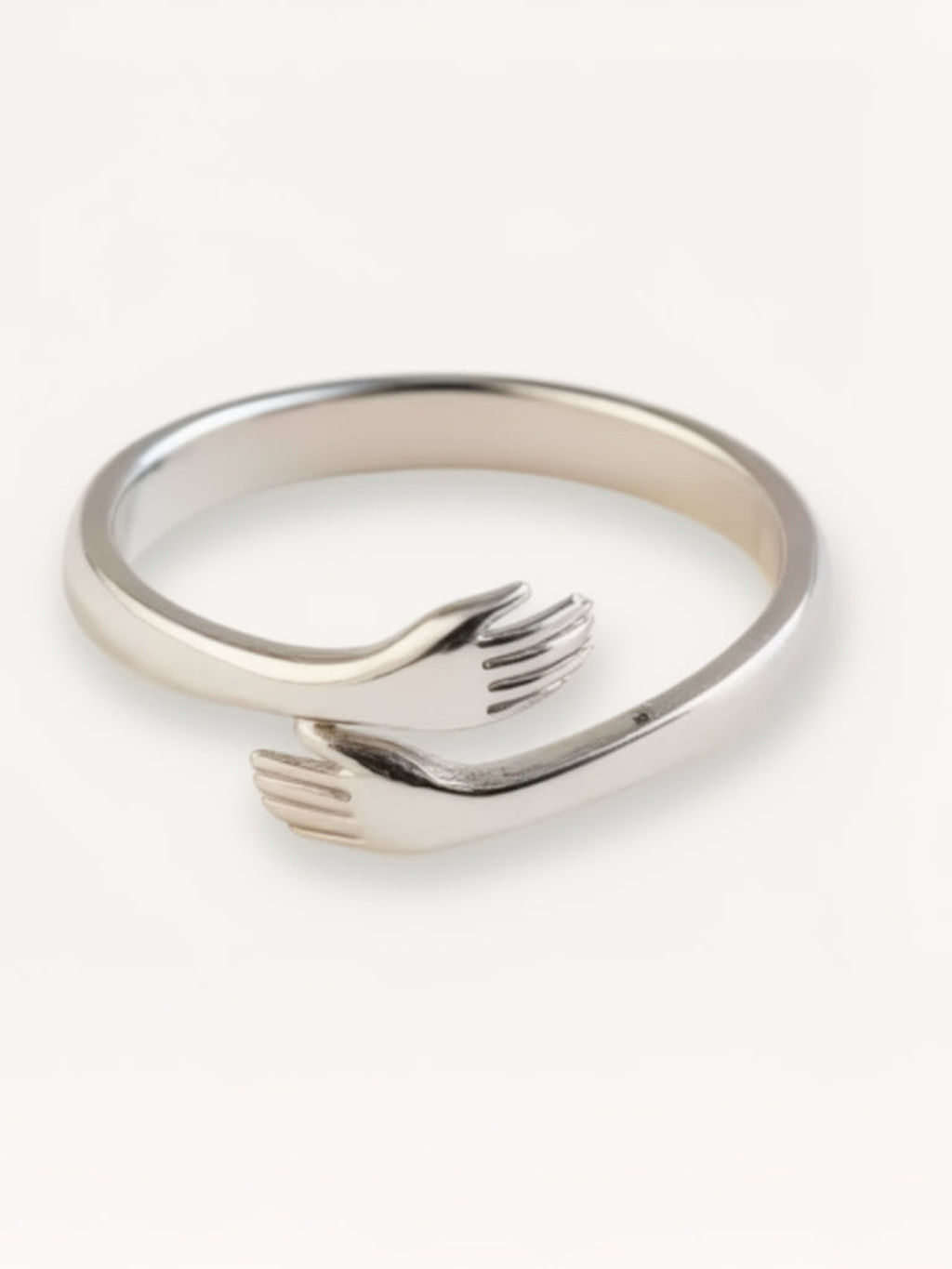 Embracing Hands Ring, view 7