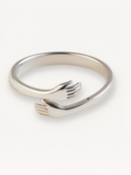 Embracing Hands Ring, view 7