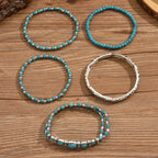 Turquoise Bracelet Stack, view 5