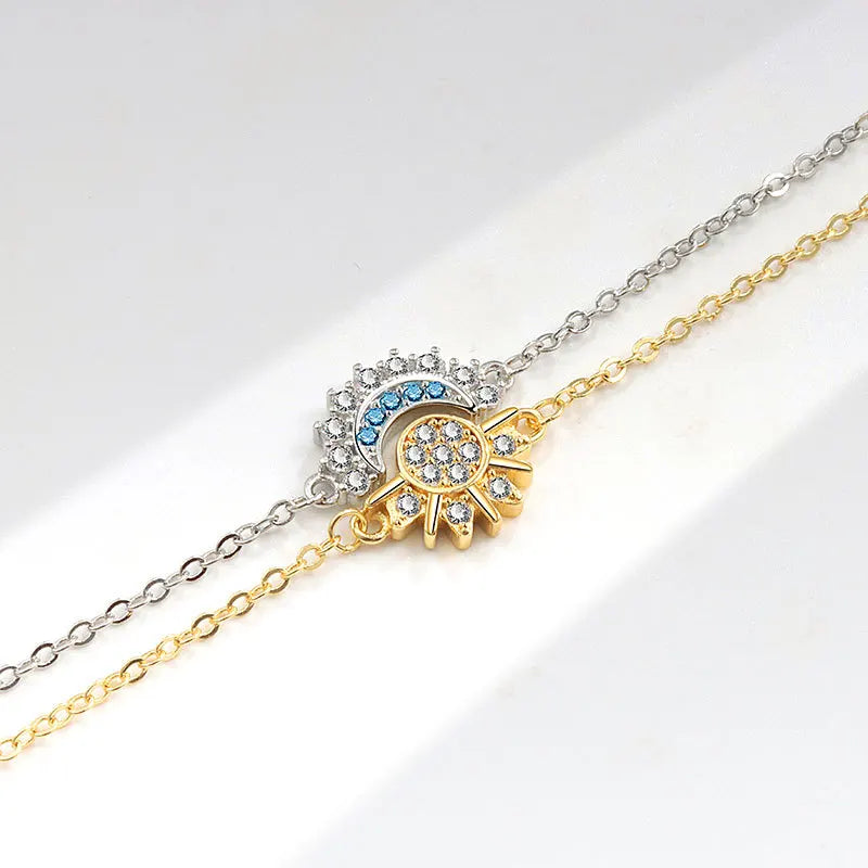 Sun and Moon Bracelet Set, view 3