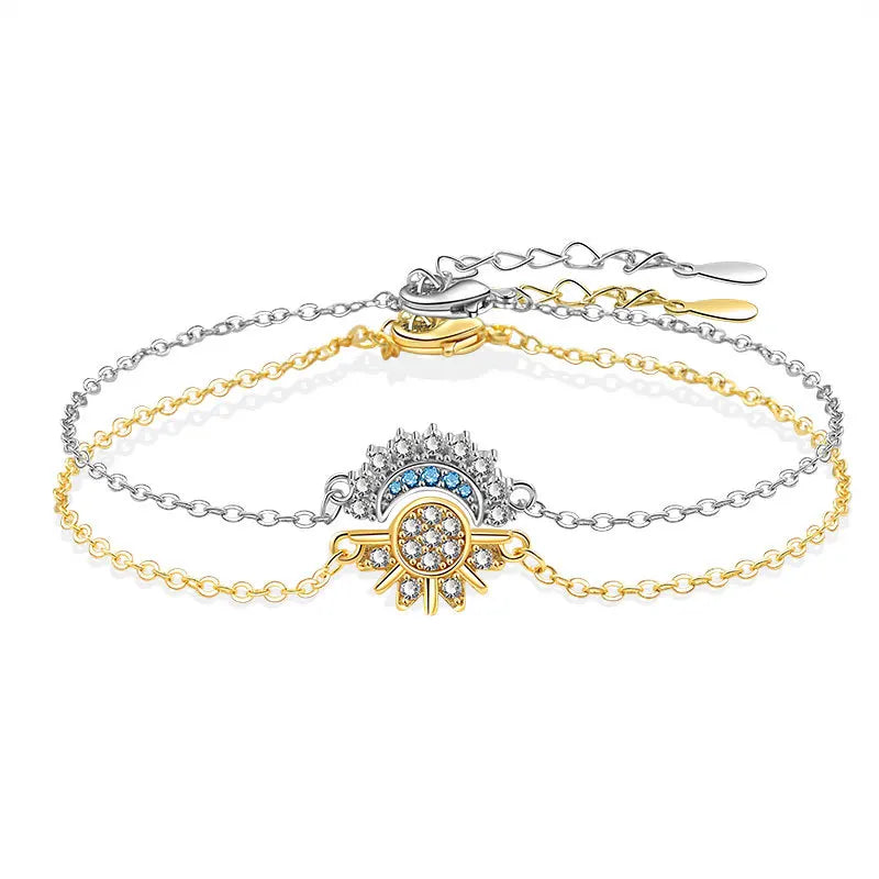 Sun and Moon Bracelet Set, view 8
