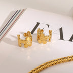 Flower Ear Cuffs, view 3