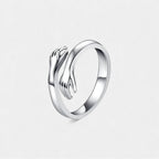 Embracing Hands Ring
