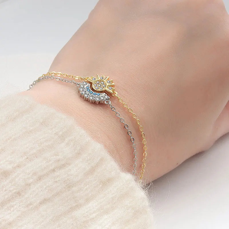 Sun and Moon Bracelet Set, view 2