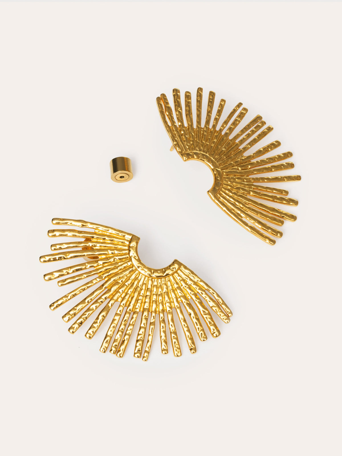 Sunburst Fan Studs, view 2