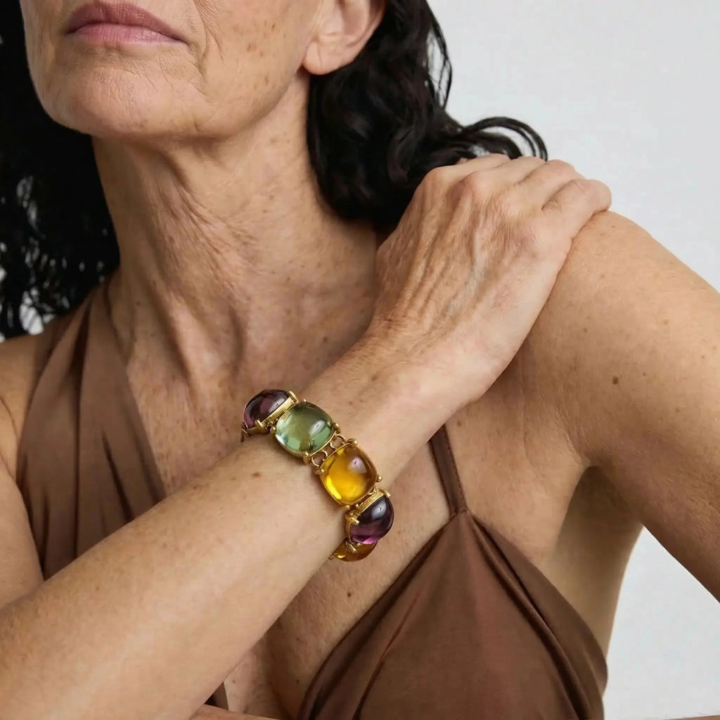Chunky Stone Bracelet, view 2