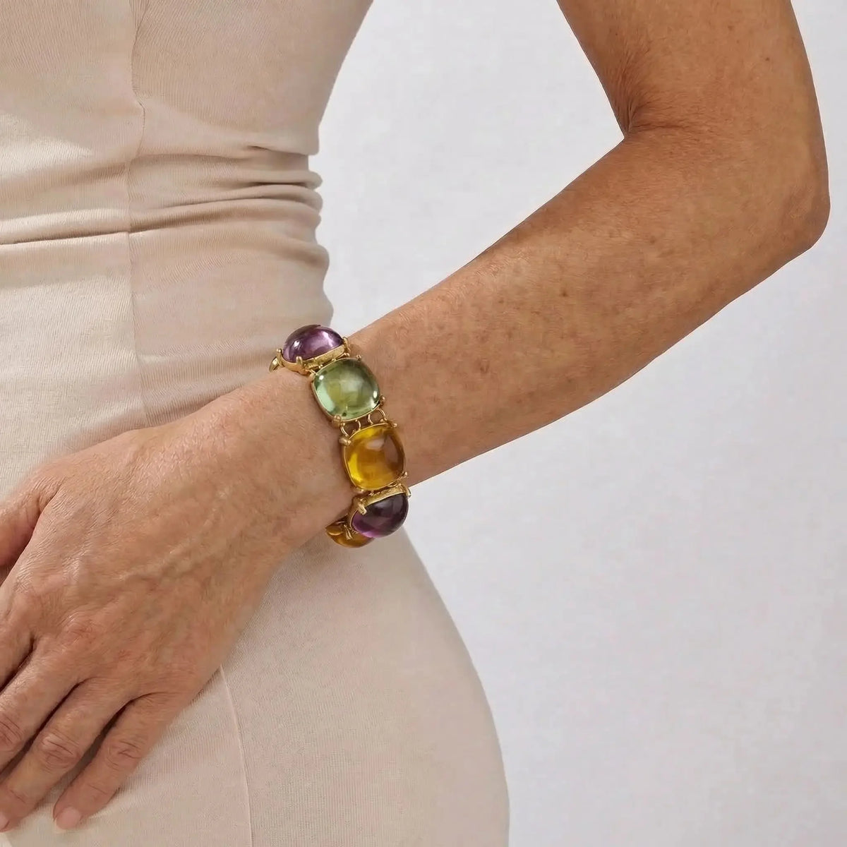 Chunky Stone Bracelet, view 4