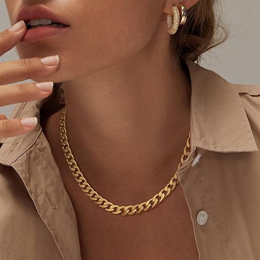 Cuban Link Necklace, view 2