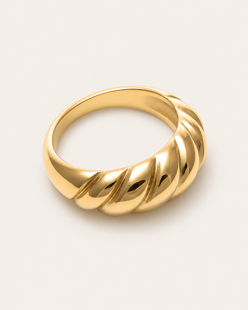 Twisted Dome Ring