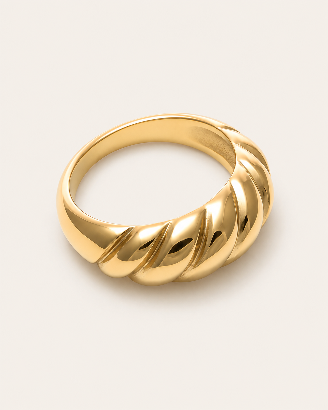 Twisted Dome Ring