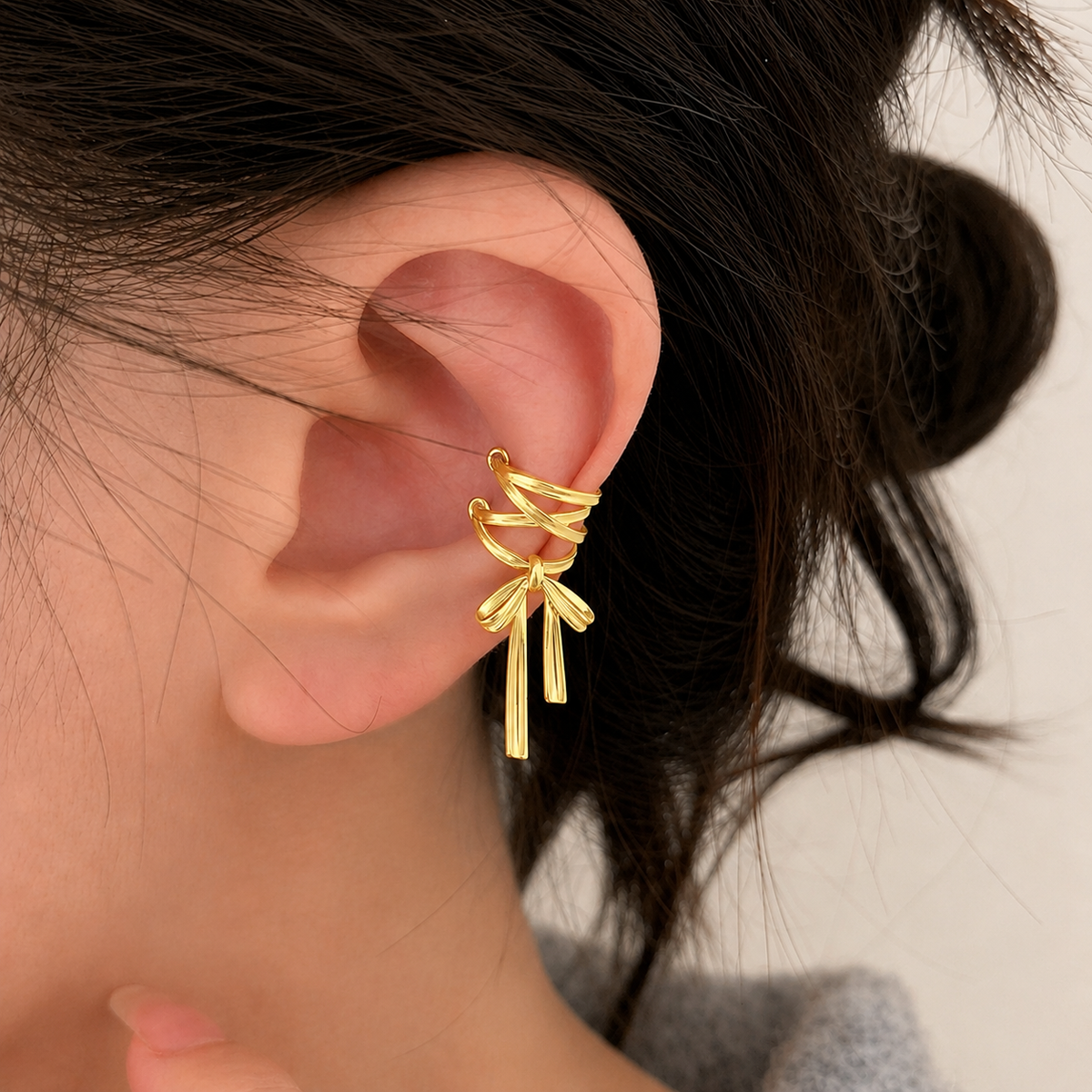 Bow Ear Cuffs