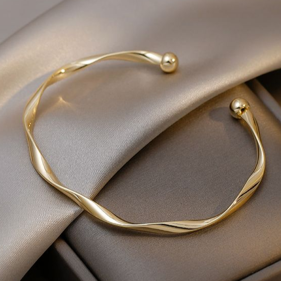 Wave Cuff Bangle