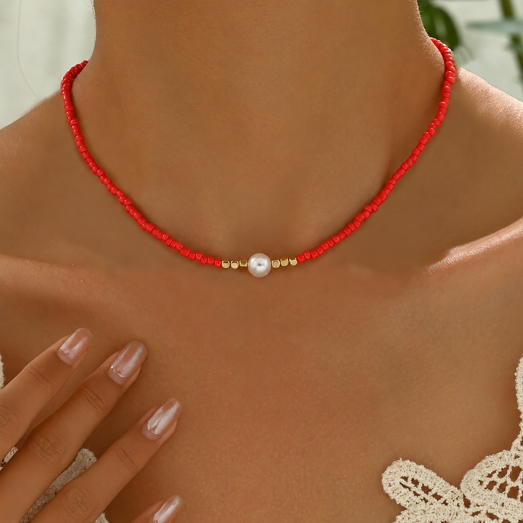 Seed Pearl Necklace