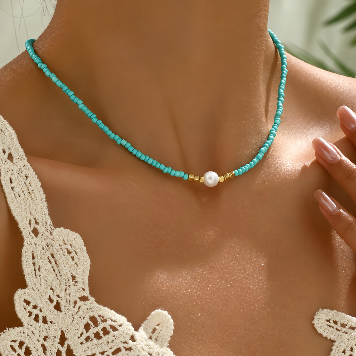 Seed Pearl Necklace