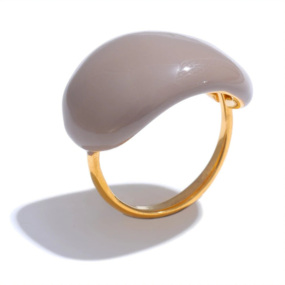 Enamel Drop Ring, view 5