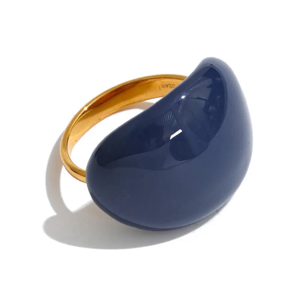 Enamel Drop Ring, view 10