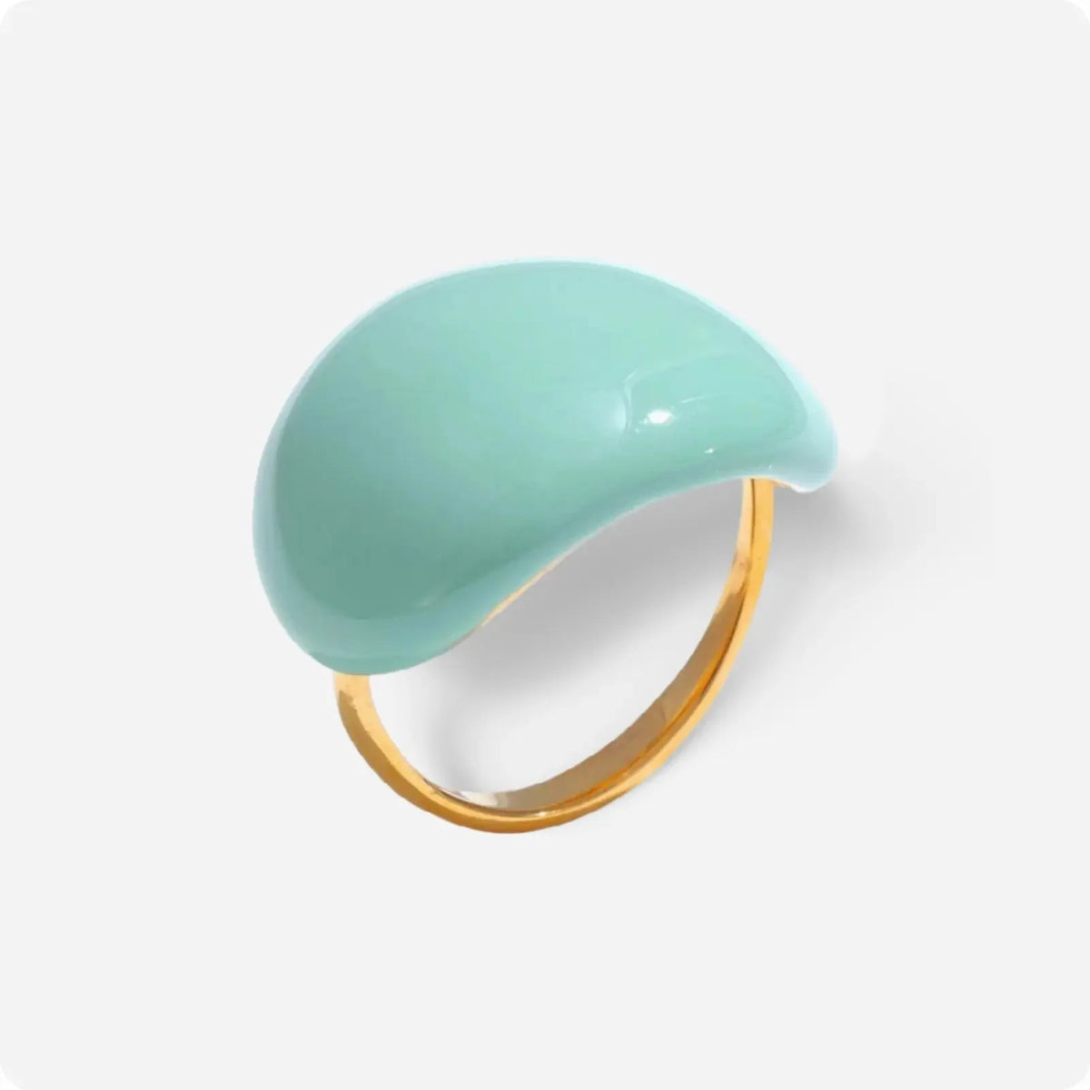 Enamel Drop Ring, view 3