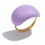 Enamel Drop Ring, view 7
