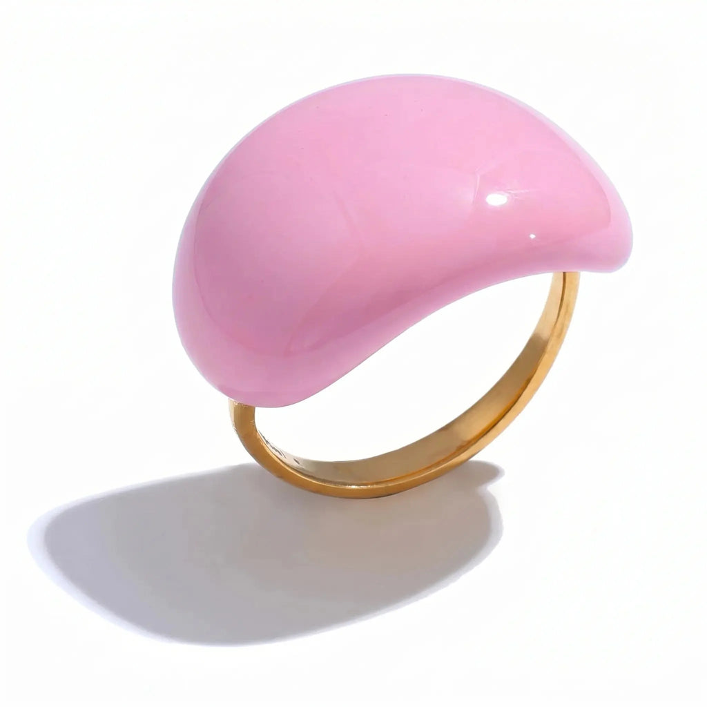 Enamel Drop Ring, view 8