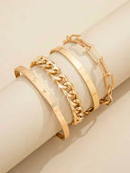 Chain and Cuff Stack, view 3