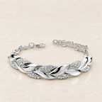 Fishtail Chain Bracelet in silver